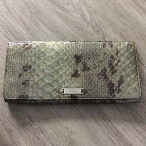Python Clutch + mirror- Cole Haan - Snakeskin